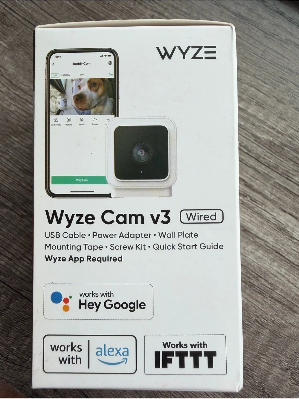 Wyze Cam v3 Smart Home Camera - White
